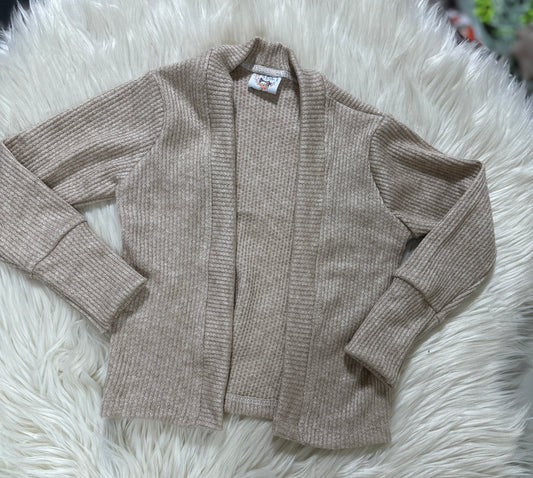 2T brushed Thermal Cardigan